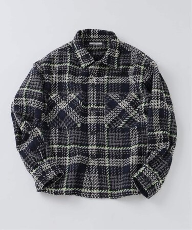 バスケット ツィードチェック CPO シャツブルゾン