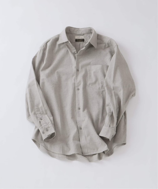 JAMES FABRIC / ジェームスファブリック ヘザーブラッシュ ネルシャツ