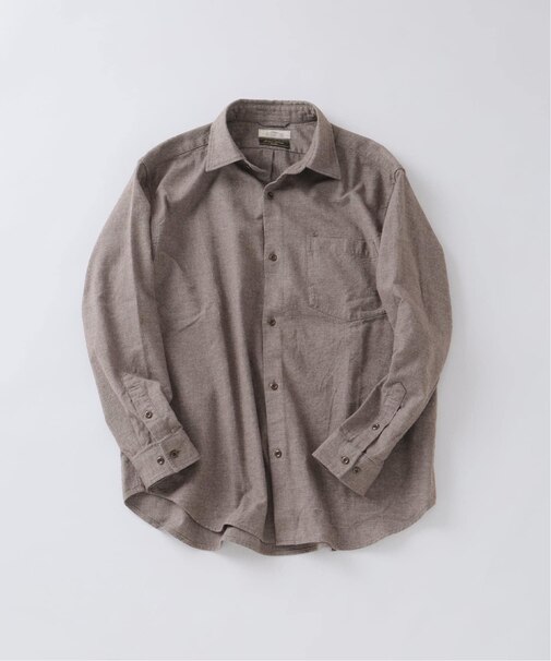 JAMES FABRIC / ジェームスファブリック ヘザーブラッシュ ネルシャツ