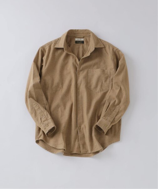 JAMES FABRIC / ジェームスファブリック ヘザーブラッシュ ネルシャツ