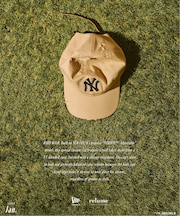 NEW ERA / ニューエラ 別注 9TWENTY(TM) ハードウォッシュ Yankees BEIGE