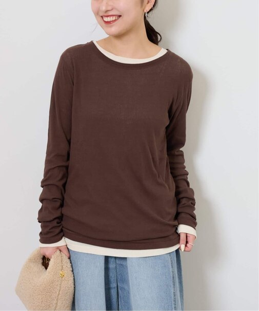 《追加2》ツイストシアーテレコロングTEE