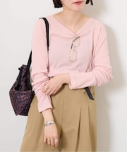 《追加2》ツイストシアーテレコロングTEE