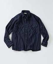 ドビーストライプ CPO シャツブルゾン