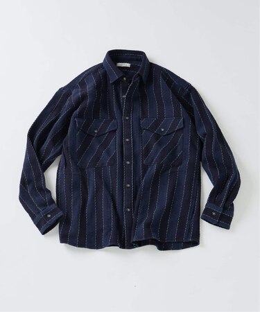 ドビーストライプ CPO シャツブルゾン