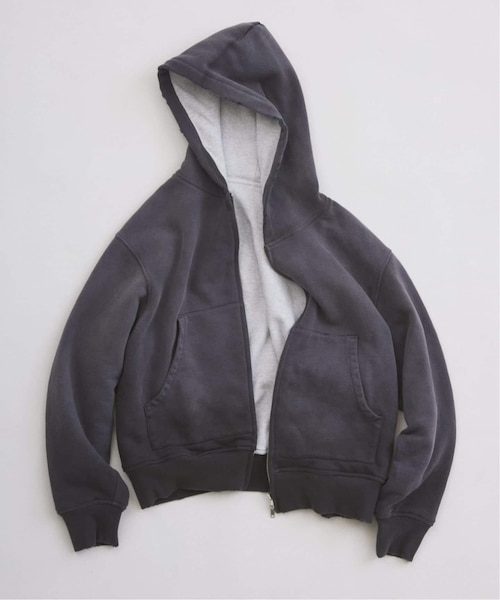 ダブルフェイス ワッフル ジップパーカー｜ジャーナルスタンダード