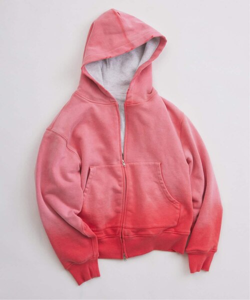 ダブルフェイス ワッフル ジップパーカー｜ジャーナルスタンダード