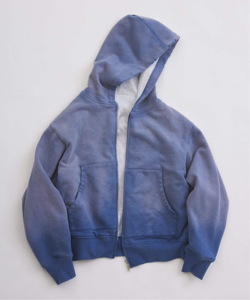 ダブルフェイス ワッフル ジップパーカー｜ジャーナルスタンダード