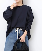 NONIRONジョーゼット2WAYプルオーバー