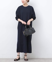 NONIRONジョーゼットワンピース