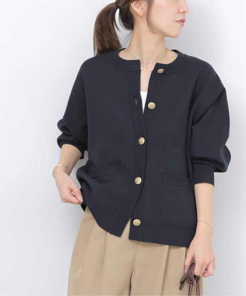 ウォッシャブルミラノリブカーディガン