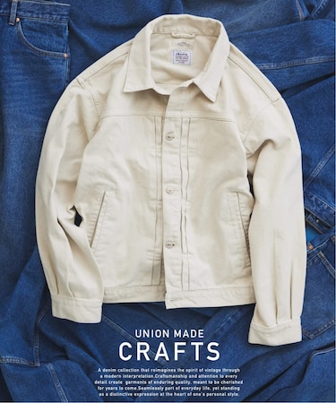 クラフトデニム 13.5ozトラッカージャケット