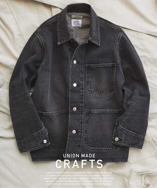 クラフトデニム 13.5oz カバーオール｜ジャーナルスタンダード