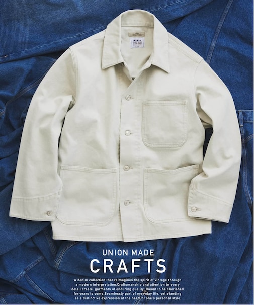 クラフトデニム 13.5oz カバーオール