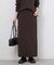 《追加》ウォッシャブルミラノリブIラインスカート