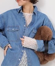 《追加》フラワーシアーレースロングスリーブ