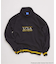 UCLA×relume ヴィンテージ加工スウェット/ハーフジップ・ヘンリー・クルー