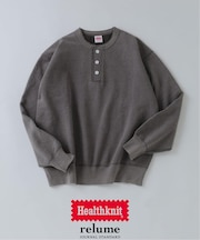 Healthknit / ヘルスニット 別注 ヴィンテージ ヘンリーネック スウェット
