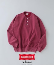 Healthknit / ヘルスニット 別注 ヴィンテージ ヘンリーネック スウェット