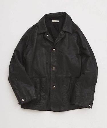 ゴートレザー カバーオール