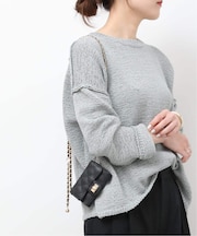 【VELETTO/ヴェレット】キルティングチェーンミニバッグ