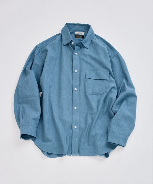 JAMES FABRIC / ジェームスファブリック ソフト ツイルシャツ