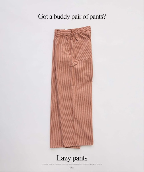 デニム＆ヒッコリー ”レイジー” ペインターパンツ