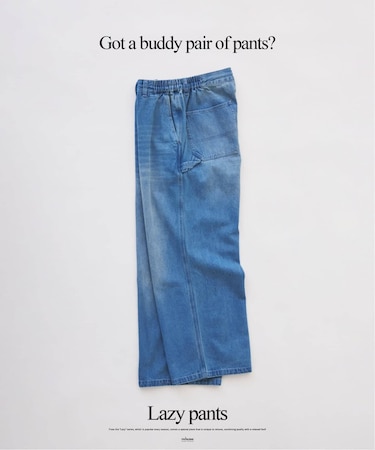 デニム＆ヒッコリー ”レイジー” ペインターパンツ