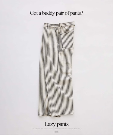 デニム＆ヒッコリー ”レイジー” ペインターパンツ