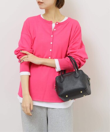 ［2枚セット / SS素材］3WAYレイヤードヘンリープルオーバー