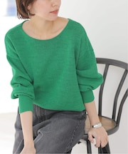 リネンコットン2WAYプルオーバー