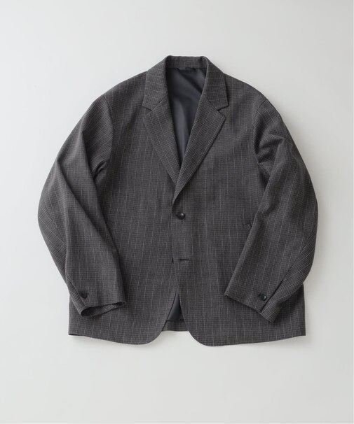 ウォッシャブル バスケット ストライプ ジャケット(セットアップ対応可能)