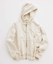 ラフカット ジップパーカー