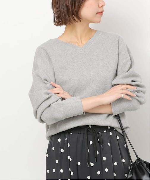 ウォッシャブルニットジャージー2WAYプルオーバー