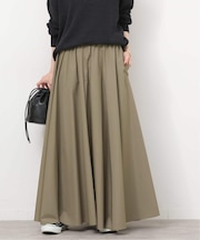 タイプライターフレアースカート