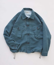 ピグメント加工 CPO シャツブルゾン