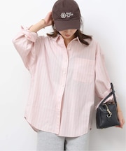 ［26SS新作］スーピマコットンストライプシャツ
