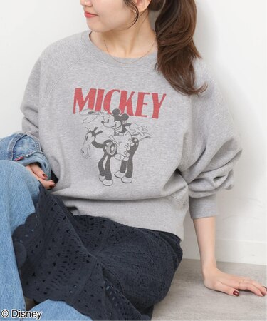 ［26SS新作］別注【GOOD ROCK SPEED】＜MICKEY MOUSE＞スウェット