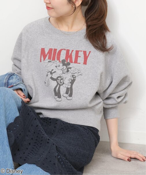 ［26SS新作］別注【GOOD ROCK SPEED】＜MICKEY MOUSE＞スウェット