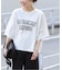 ［26SS新作］カットオフワイドロゴTee