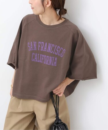 ［26SS新作］カットオフワイドロゴTee