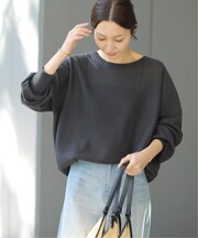 ［26SS新作］リネンミックスシアードルマンプルオーバー