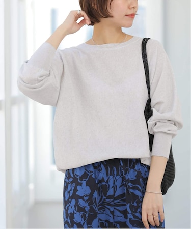 ［26SS新作］リネンミックスシアードルマンプルオーバー