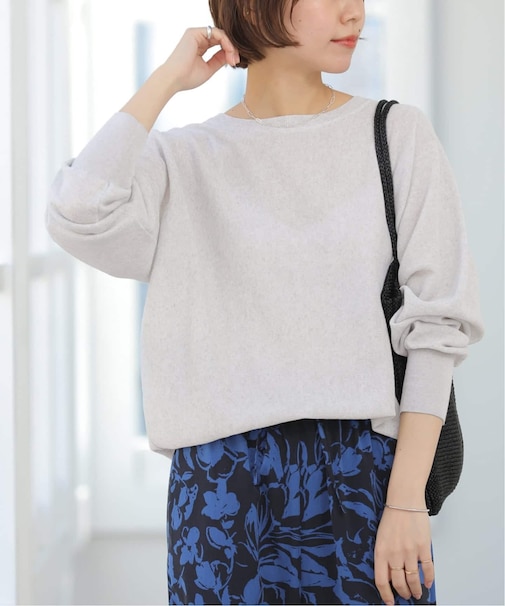 ［26SS新作］リネンミックスシアードルマンプルオーバー