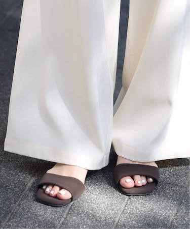 RELUME アンクルストラップサンダル