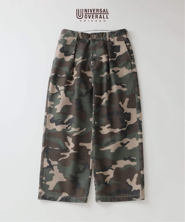 UNIVERSAL OVERALL / ユニバーサルオーバーオール 別注 1タック ワイドパンツ