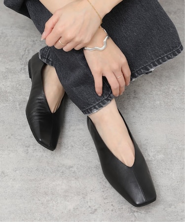 ［26SS新作］RELUME スクエアパンプス