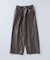 フェイクレザー ワイドストレート イージーパンツ
