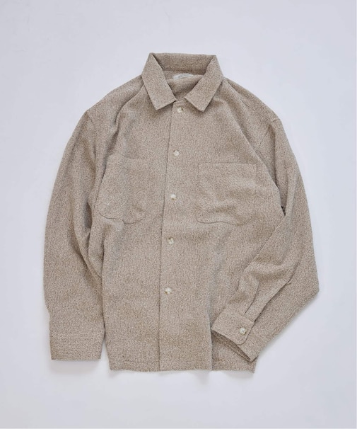 リングヤーン ミックスカラー CPOシャツ