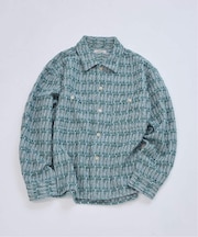 ファンシー ツィード CPO シャツブルゾン